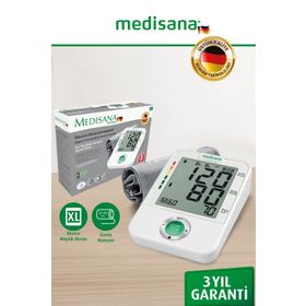 Medisana Alman Tasarım Geniş Ekranlı ve Geniş Manşonlu Üst Koldan Ölçer Dijital Tansiyon Aleti