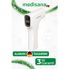 Medisana Yüksek Ateş Uyarılı Alından Temassız 3 Yıl Garantili Kızılötesi Uzaktan Ateş Ölçer