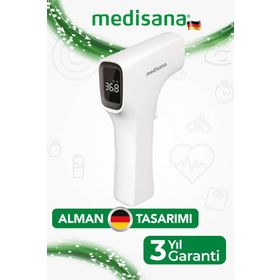 Medisana Yüksek Ateş Uyarılı Alından Temassız 3 Yıl Garantili Kızılötesi Uzaktan Ateş Ölçer
