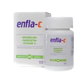 Meditech Enfla-C Bromelain 30 Kapsül