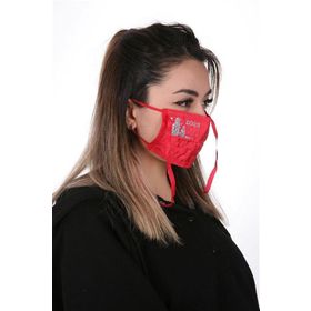 Meditex A-3B Gümüş İyonlu Boyundan Askılı Yıkanabilir Baskılı Maske