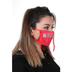 Meditex A-4B Gümüş İyonlu Boyundan Askılı Yıkanabilir Baskılı Maske