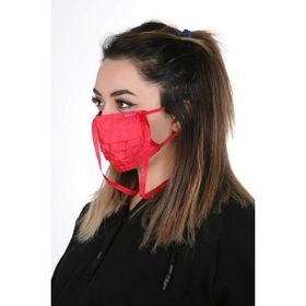 Meditex A-5B Gümüş İyonlu Boyundan Askılı Yıkanabilir Baskılı Maske