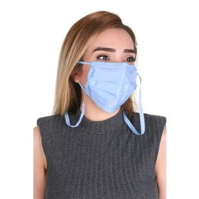 Meditex Gümüş İyonlu Boyundan Askılı Yıkanabilir Düz Renkli Maske
