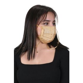 Meditex K-1 Gümüş İyonlu Boyundan Askılı Yıkanabilir Taşlı Maske