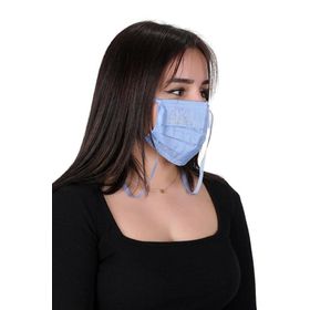Meditex K-1 Gümüş İyonlu Boyundan Askılı Yıkanabilir Taşlı Maske