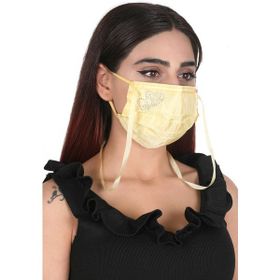 Meditex K-2 Gümüş İyonlu Boyundan Askılı Yıkanabilir Taşlı Maske