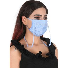 Meditex T-3 Gümüş İyonlu Boyundan Askılı Yıkanabilir Taşlı Maske