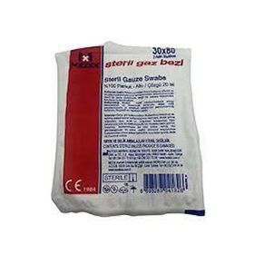 Medix 30x80 cm (2 Adet 30x40 cm) Steril Hidrofil Gazlı Bez
