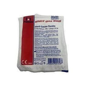 Medix 30x80 cm (2 Adet 30x40 cm) Steril Hidrofil Gazlı Bez