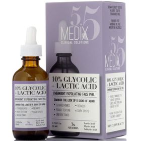 Medix 5.5 10% Glycolic + Lactic Acid Peeling 52 ml Yüz Serumu
