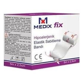 Medix Fix 5 mt 2.5 cm Esnek Sabitleme Bandı
