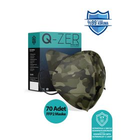 Medizer FFP2 N95 Maske 50 adet siyah