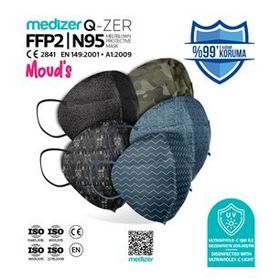 Medizer Qzer FFP2 50'li N95 Maske