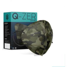 Medizer Qzer Yeşil Kamuflaj Desenli FFP2 N95 20 Adet Maske