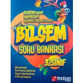 Medyan Yayınları - 3. Sınıf Bilsem Soru Bankası