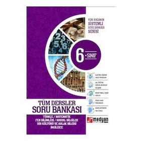 Medyan Yayınları 6. Sınıf Tüm Dersler Soru Bankası