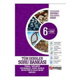 Medyan Yayınları 6. Sınıf Tüm Dersler Soru Bankası