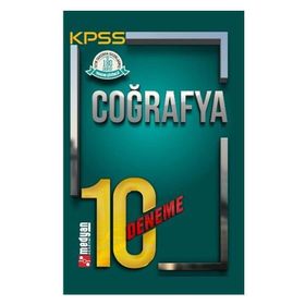 Medyan Yayınları KPSS Coğrafya 10 Deneme