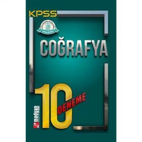 Medyan Yayınları KPSS Coğrafya 10 Deneme