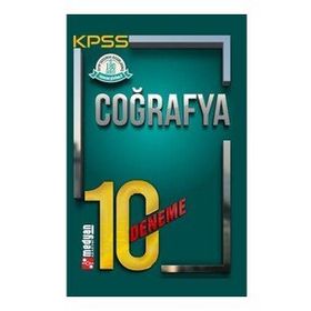 Medyan Yayınları KPSS Coğrafya 10 Deneme