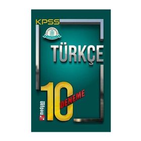 Medyan Yayınları KPSS Türkçe 10 Deneme