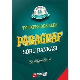 Medyan Yayınları TYT KPSS DGS ALES Paragraf Soru Bankası