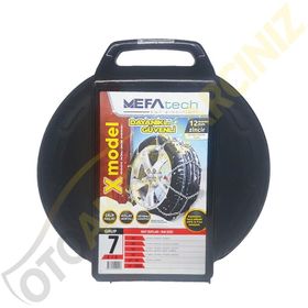 Mefatech 185/65x15 No:7 X Tip Takmatik Kar Zinciri