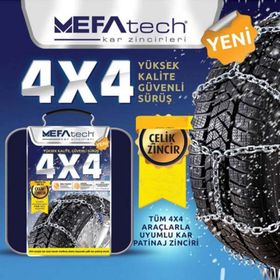 Mefatech 845x15 4x4 Takmatik Kar Patinaj Zinciri