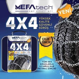 Mefatech 845x15 4x4 Takmatik Kar Patinaj Zinciri