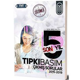 MEG Yayınları TYT Tıpkı Basım Son 5 Yıl Çözümlü Çıkmış Sorular