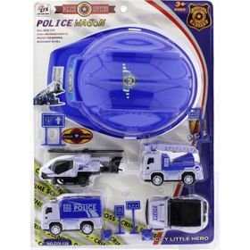 Mega 139 Baretli Polis Araçları Seti