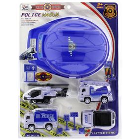 Mega 139 Baretli Polis Araçları Seti