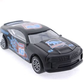Mega 43 Die Cast Çek Bırak Metal Siyah Yarış Arabası
