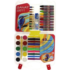 Mega 43 Parça Çantalı Sanat Seti