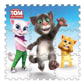 Mega 720 Konuşan Kedi Tom ve Eva Yer Matı