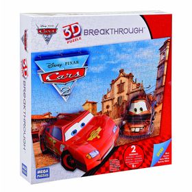 Mega Bloks Breakthrough Cars 2 3D Puzzle