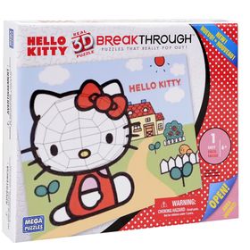 Mega Bloks Breakthrough Hello Kitty 3 Boyutlu Puzzle