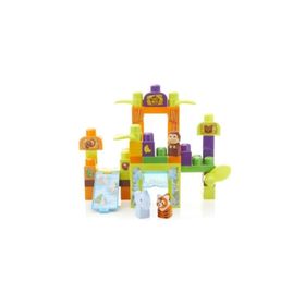 Mega Bloks FFG42 Safari Hayvanat Bahçesi Oyun Seti