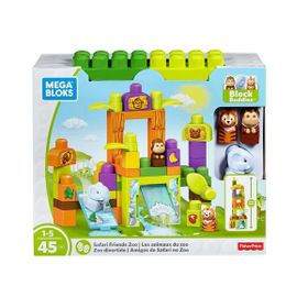 Mega Bloks FFG42 Safari Hayvanat Bahçesi Oyun Seti