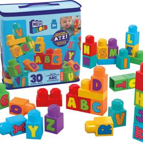 Mega Bloks HRR60 30 Parça Alfabeli Blok Çantası