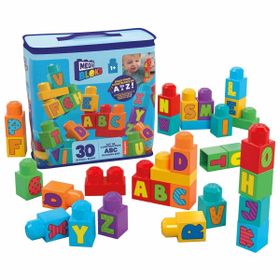 Mega Bloks HRR60 30 Parça Alfabeli Blok Çantası