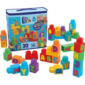 Mega Bloks HRR60 30 Parça Alfabeli Blok Çantası