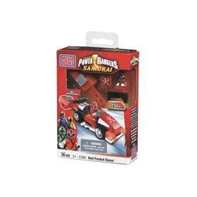 Mega Bloks MB-5766 Power Rangers Ss Blue Paket Yarışçıları Kırmızı