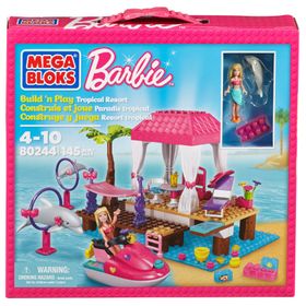 Mega Bloks MB/80244 Barbie Jet Ski Ve Yunuslar Oyun Seti