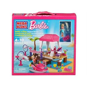 Mega Bloks MB/80244 Barbie Jet Ski Ve Yunuslar Oyun Seti