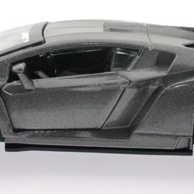 Mega Çek Bırak Gri Metal Spor Araba SL6607B Oyuncak Araba