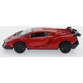Mega Çek Bırak Kırmızı Metal Spor Araba SL6607B Oyuncak Araba