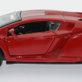 Mega Çek Bırak Kırmızı Metal Spor Araba SL6607B Oyuncak Araba