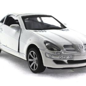 Mega Çek Bırak Mercedes Benzeri Beyaz Metal Araba